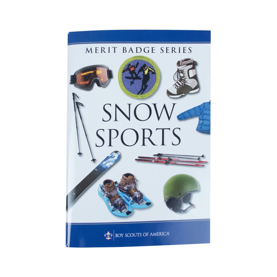 Snow Sports Merit Badge Pamphlet for Boy Scouts of America