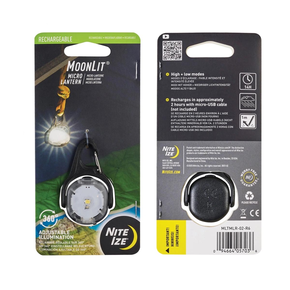 Nite Ize Moonlit Rechargeable Micro Lantern | Scout Shop Online
