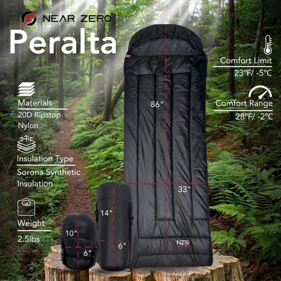 お*し様 wake sapporo Alwayth FPTote Bag for Near Zero Peralta 25°F Synthetic Sleeping Bag | Scouting America