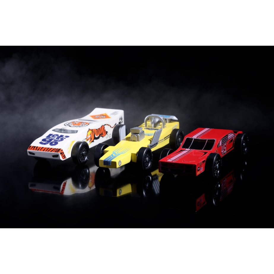 Woodland Scenics Legno di Pino Derby Racer Car (R)-Kit Veleno