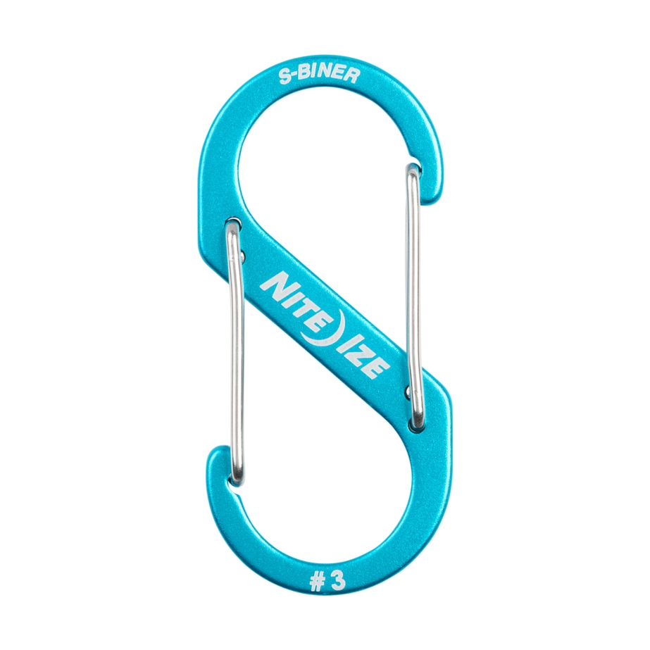 Nite Ize Aluminum-Blue #3 S-Biner Dual Carabiner