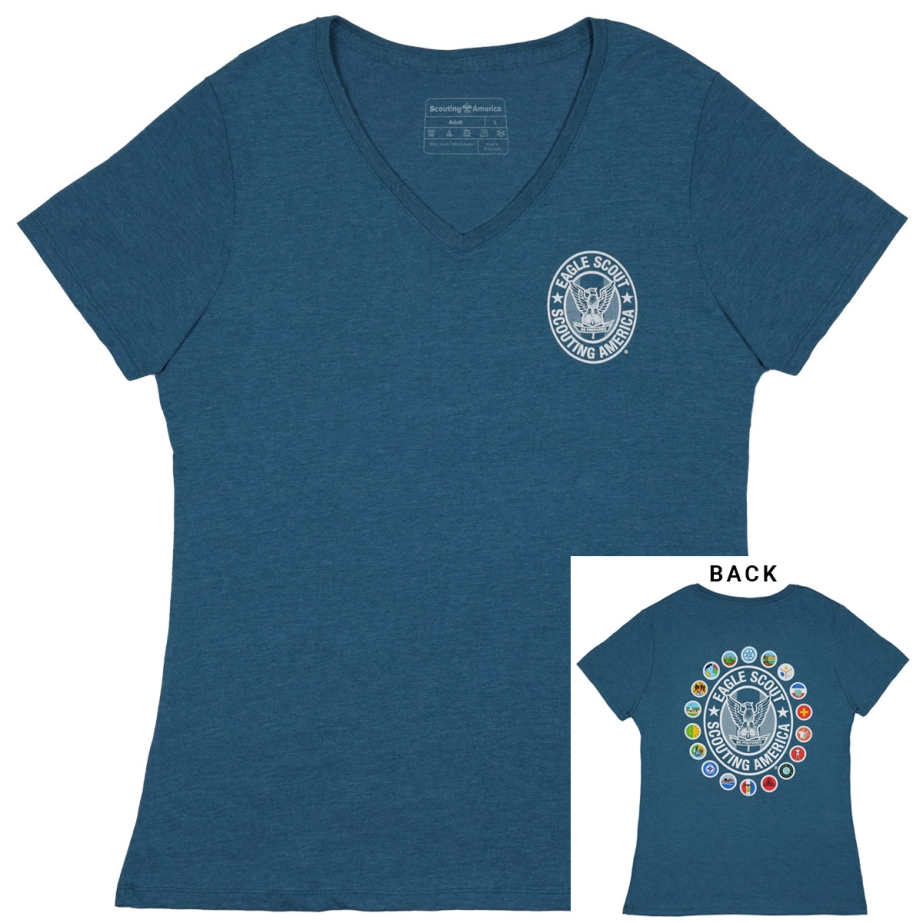 Eagle Scout Slim-Fit Tee - Ladies S-2XL