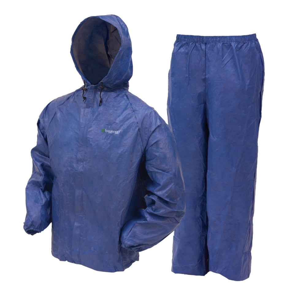 Frogg Toggs Youth 2-piece Rain Suit, Royal Blue