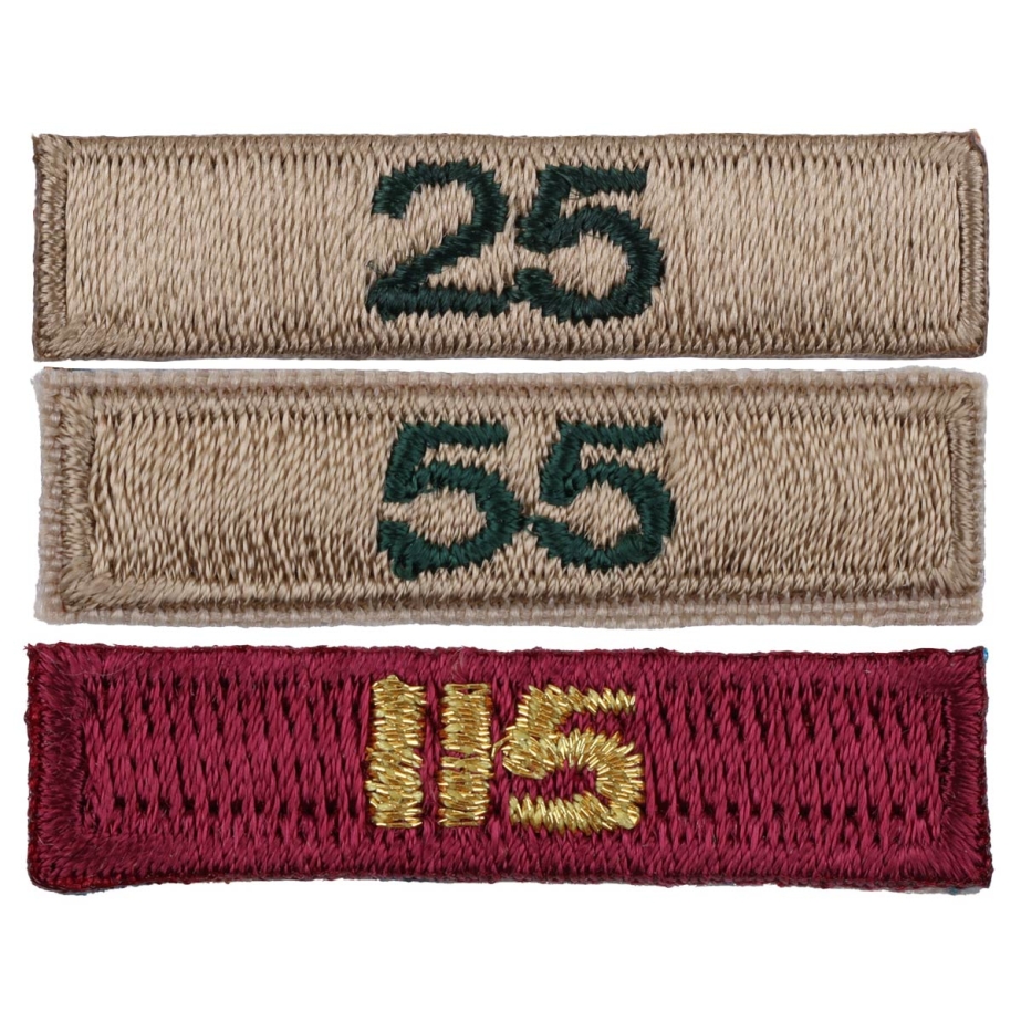 Veteran Unit Numeral Bar