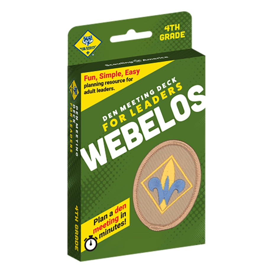Webelos Den Meeting Deck for Leaders