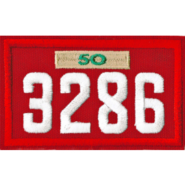 Four-digit Custom Unit Numeral with Veteran Bar