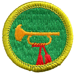 Bugling Merit Badge Emblem
