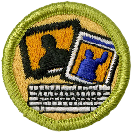 Journalism Merit Badge Emblem