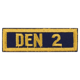 Cub Scout Den Numeral, Den 2