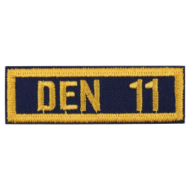 Cub Scout Den Numeral 11