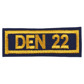 Cub Scout Den Numeral 22
