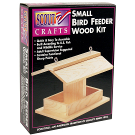 Birdfeeder Woodworking Craft Kit, Small