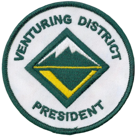 Venturing District President Emblem