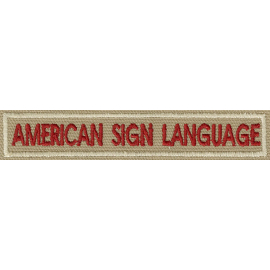 Interpreter Strip - American Sign Language