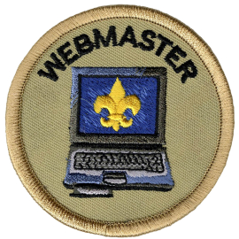 Scouts BSA Webmaster Emblem