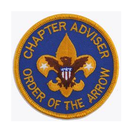 Order of the Arrow Chapter Advisor Emblem