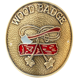 Wood Badge Hiking Staff Shield