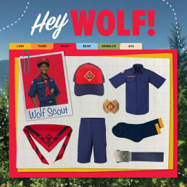 Cub Scouts Wolf Rank Uniform Bundle