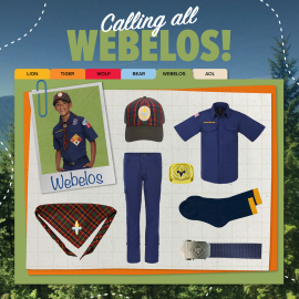 Cub Scout Webelos Rank Uniform Bundle