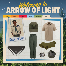 Cub Scout Arrow of Light Uniform Bundle