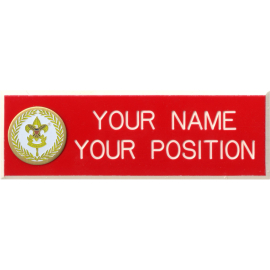 Commissioner Two-line Nameplate