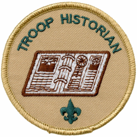 Scouts BSA Troop Historian Emblem