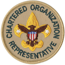 Chartered Organization Representative Emblem
