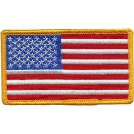 USA Flag Emblem, Large