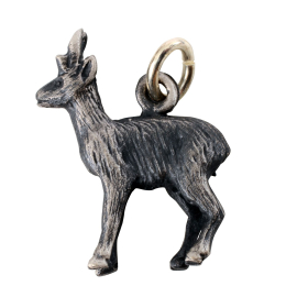 Sterling Silver Antelope Charm