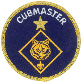 Cub Scout Cubmaster Merit Emblem
