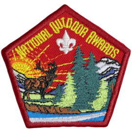 Scouts BSA National Outdoor Awards Emblem