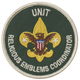 Unit Religious Emblems Coordinator Emblem