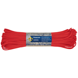 Paracord, Red - 100 ft