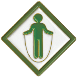 Cub Scouts Webelos Core Adventure, Stronger Faster Higher Adventure Pin