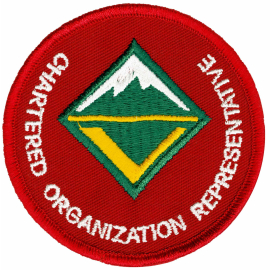Venturing Chartered Organization Representative Emblem