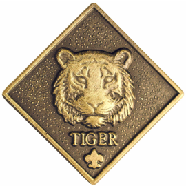 Cub Scout Tiger Rank Parent Pin