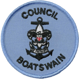 Sea Scout Emblem, Council Boatswain 