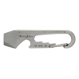Nite Ize Stainless Steel DoohicKey 5-in-one Keychain Tool