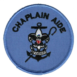 Sea Scouts Chaplain Aide Position Emblem