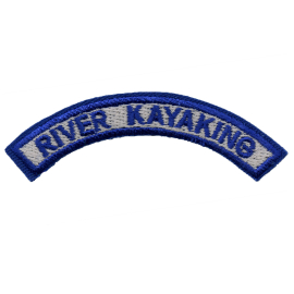Scouts BSA River Kayaking Paddle Craft Safety Emblem
