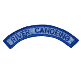Scouts BSA River Canoeing Paddle Craft Safety Emblem