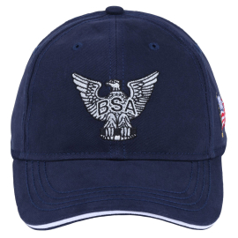 Eagle Scout Navy Cap with "Once an Eagle, Always an Eagle" embroidered on back, Adult's