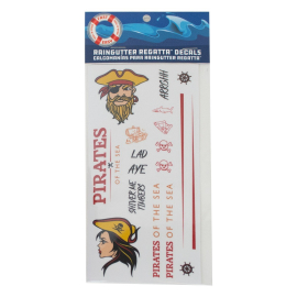 Raingutter Regatta Pirate Decal