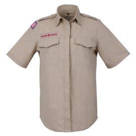 Scouts BSA Uniform Short Sleeve Shirt - Girls XS-XL