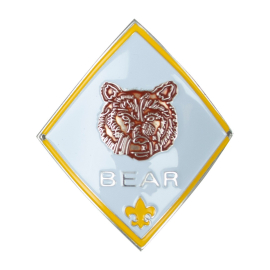Bear Rank Hiking Staff Shield