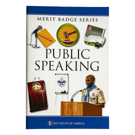 Public Speaking Merit Badge Pamphlet