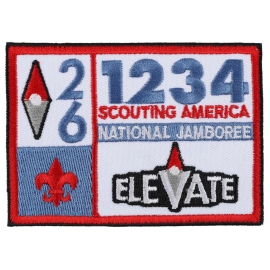 2026 National Scout Jamboree Contingent Numeral Emblem