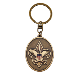 Scout Oath Key Ring