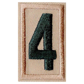Scouts BSA Unit Numeral 4