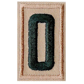 Scouts BSA Unit Numeral 0